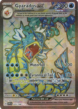 Gyarados ex - 225/198 - SV01 Scarlet and Violet Base Set - Holofoil - Lightly Played (LP)