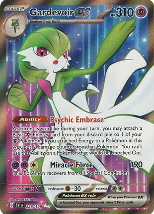 Gardevoir ex - 228/198 - SV01 Scarlet and Violet Base Set - Holofoil - Lightly Played (LP)