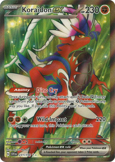 Koraidon ex - 231/198 - SV01 Scarlet and Violet Base Set - Holofoil - Near Mint (NM)