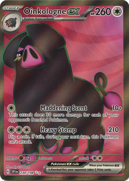Oinkologne ex - 234/198 - SV01 Scarlet and Violet Base Set - Holofoil - Near Mint (NM)