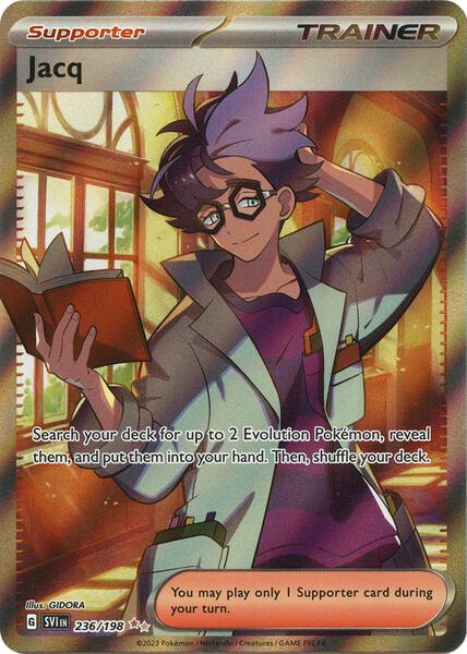 Jacq - 236/198 - SV01 Scarlet and Violet Base Set - Holofoil - Near Mint (NM)