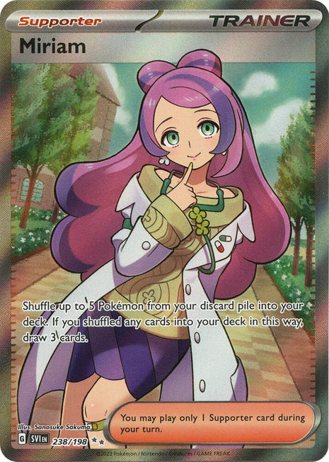 Miriam - 238/198 - SV01 Scarlet and Violet Base Set - Holofoil - Near Mint (NM)