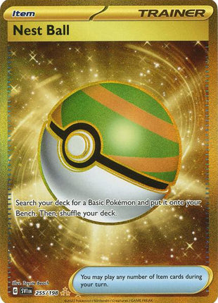 Nest Ball - 255/198 - SV01 Scarlet and Violet Base Set - Holofoil - Near Mint (NM)