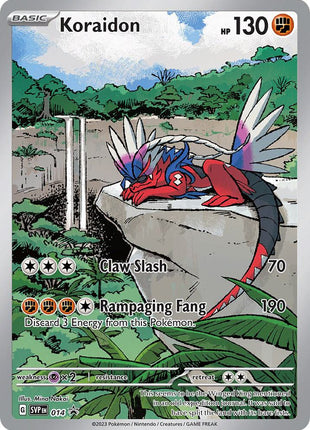 Koraidon - 014 - SV Scarlet and Violet Promo Cards - Holofoil - Near Mint (NM)