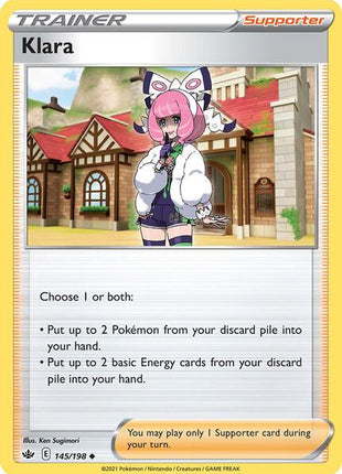 Klara - 145/198 (Cosmos Holo) - Miscellaneous Cards and Products - Holofoil - Near Mint (NM)