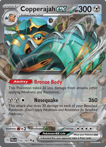 Copperajah ex - SV02 Paldea Evolved - Holofoil - Near Mint (NM)