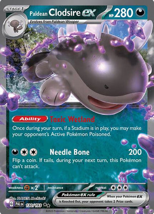 Paldean Clodsire ex - SV02 Paldea Evolved - Holofoil - Near Mint (NM)