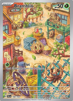 Bramblin - 198/193 - SV02 Paldea Evolved - Holofoil - Near Mint (NM)
