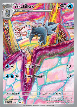 Arctibax - 209/193 - SV02 Paldea Evolved - Holofoil - Near Mint (NM)