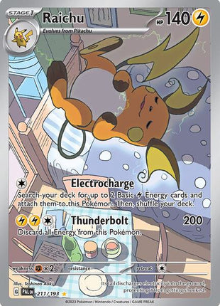 Raichu - 211/193 - SV02 Paldea Evolved - Holofoil - Near Mint (NM)