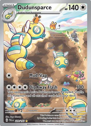 Dudunsparce - 229/193 - SV02 Paldea Evolved - Holofoil - Near Mint (NM)