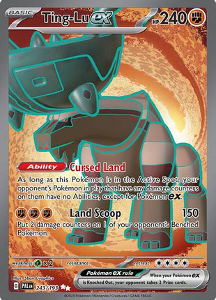 Ting-Lu ex - 243/193 - SV02 Paldea Evolved - Holofoil - Near Mint (NM)