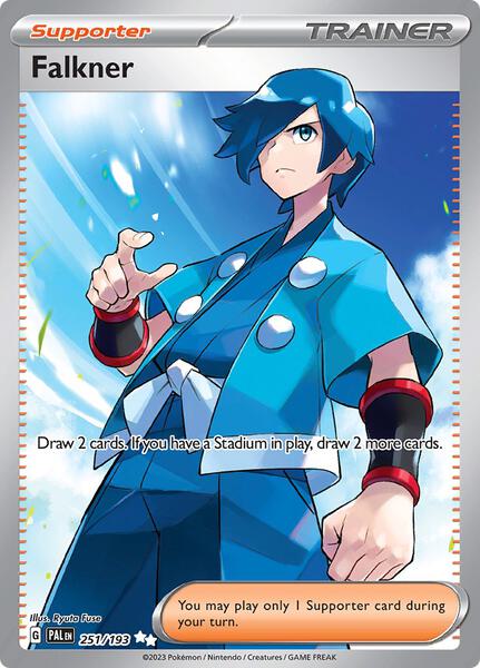 Falkner - 251/193 - SV02 Paldea Evolved - Holofoil - Near Mint (NM)