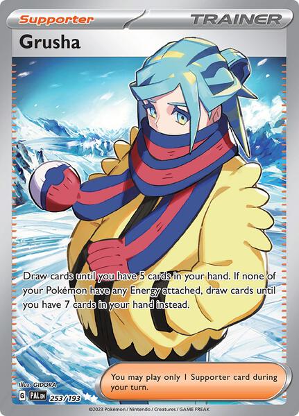 Grusha - 253/193 - SV02 Paldea Evolved - Holofoil - Near Mint (NM)