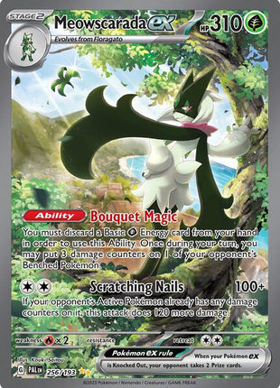 Meowscarada ex - 256/193 - SV02 Paldea Evolved - Holofoil - Near Mint (NM)