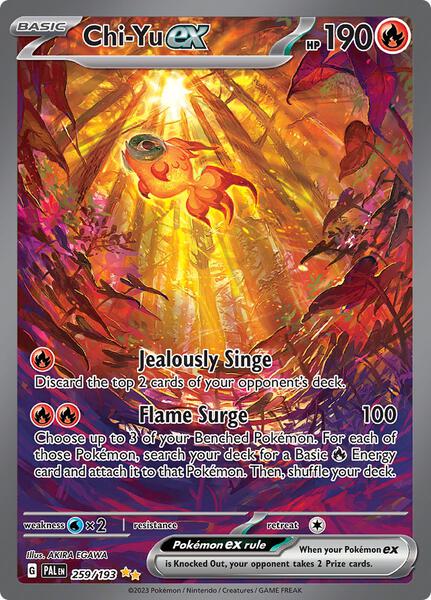 Chi-Yu ex - 259/193 - SV02 Paldea Evolved - Holofoil - Near Mint (NM)