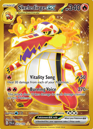 Skeledirge ex - 272/193 - SV02 Paldea Evolved - Holofoil - Near Mint (NM)