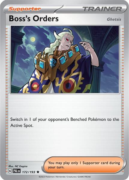 Boss's Orders - 172/193 - Deck Exclusives - Near Mint (NM)