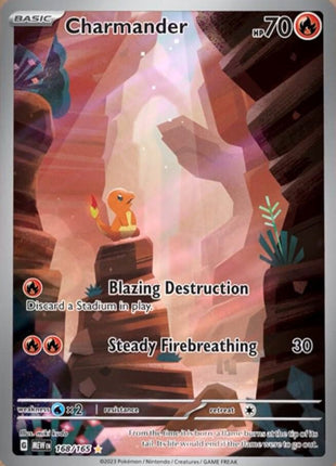 Charmander - 168/165 - SV Scarlet and Violet 151 - Holofoil - Near Mint (NM)