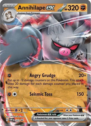 Annihilape ex - 032 - SV Scarlet and Violet Promo Cards - Holofoil - Near Mint (NM)