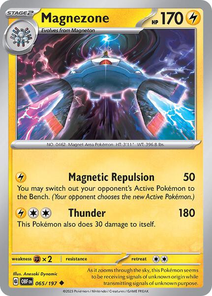 Magnezone - SV03 Obsidian Flames - Near Mint (NM)