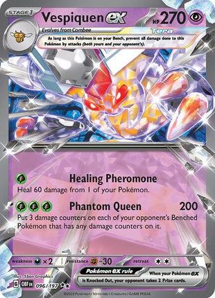 Vespiquen ex - SV03 Obsidian Flames - Holofoil - Near Mint (NM)
