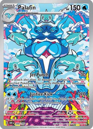 Palafin - 200/197 - SV03 Obsidian Flames - Holofoil - Near Mint (NM)