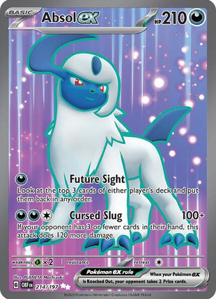 Absol ex - 214/197 - SV03 Obsidian Flames - Holofoil - Near Mint (NM)