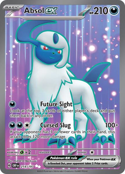 Absol ex - 214/197 - SV03 Obsidian Flames - Holofoil - Near Mint (NM)