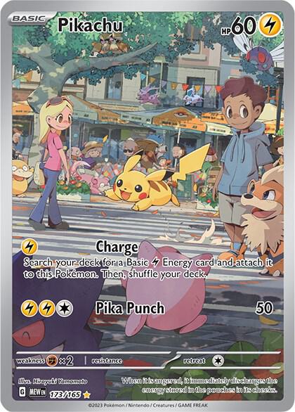 Pikachu - 173/165 - SV Scarlet and Violet 151 - Holofoil - Near Mint (NM)