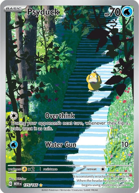 Psyduck - 175/165 - SV Scarlet and Violet 151 - Holofoil - Near Mint (NM)
