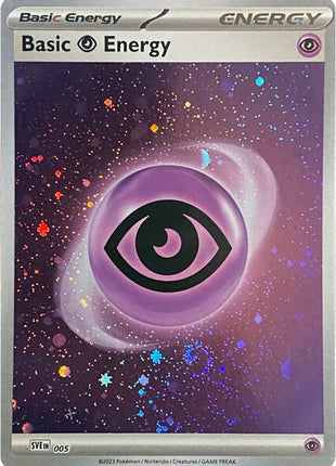 Basic Psychic Energy (Cosmos Holo) - SV01 Scarlet and Violet Base Set - Holofoil - Near Mint (NM)