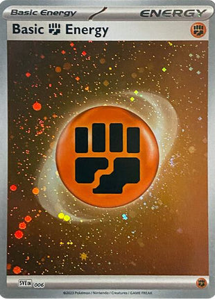 Basic Fighting Energy (Cosmos Holo) - SV01 Scarlet and Violet Base Set - Holofoil - Near Mint (NM)