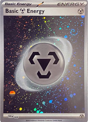 Basic Metal Energy (Cosmos Holo) - SV01 Scarlet and Violet Base Set - Holofoil - Near Mint (NM)