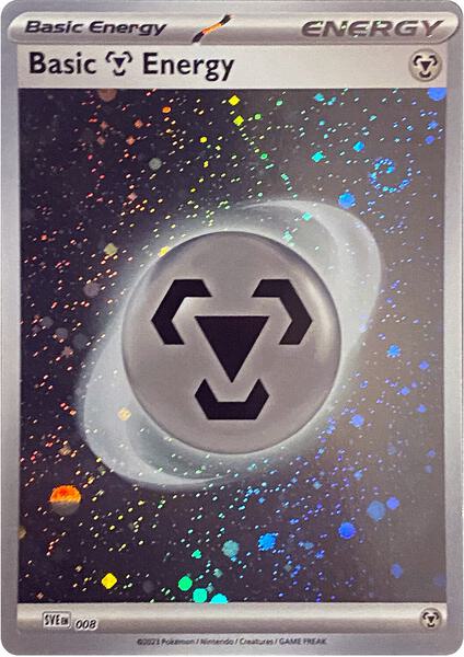 Basic Metal Energy (Cosmos Holo) - SV01 Scarlet and Violet Base Set - Holofoil - Near Mint (NM)