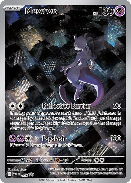 Mewtwo - 052 - SV Scarlet and Violet Promo Cards - Holofoil - Near Mint (NM)