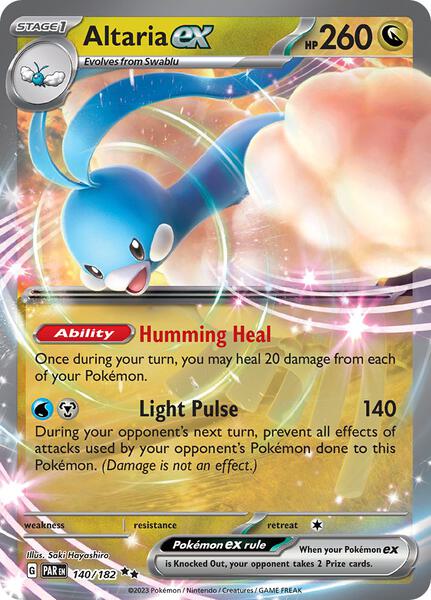 Altaria ex - SV04 Paradox Rift - Holofoil - Near Mint (NM)