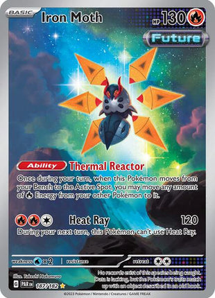 Iron Moth - 187/182 - SV04 Paradox Rift - Holofoil - Near Mint (NM)