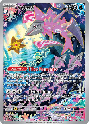 Veluza - 192/182 - SV04 Paradox Rift - Holofoil - Near Mint (NM)