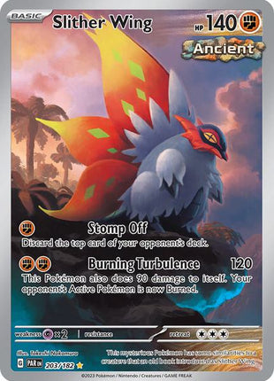 Slither Wing - 203/182 - SV04 Paradox Rift - Holofoil - Near Mint (NM)