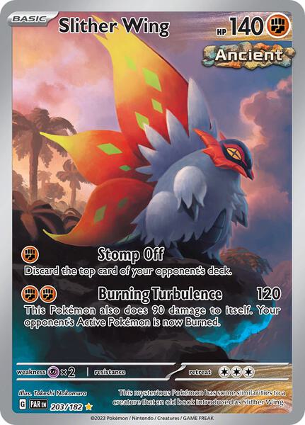 Slither Wing - 203/182 - SV04 Paradox Rift - Holofoil - Near Mint (NM)