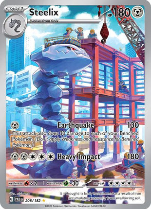 Steelix - 208/182 - SV04 Paradox Rift - Holofoil - Near Mint (NM)