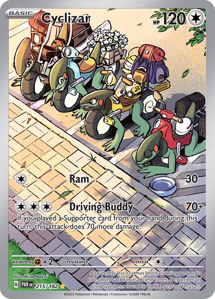 Cyclizar - 215/182 - SV04 Paradox Rift - Holofoil - Near Mint (NM)