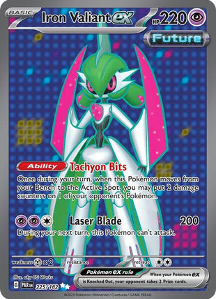 Iron Valiant ex - 225/182 - SV04 Paradox Rift - Holofoil - Near Mint (NM)