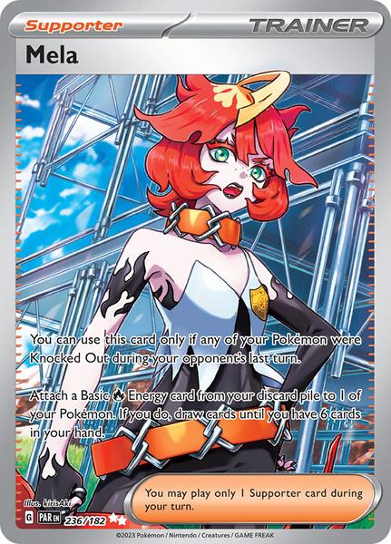 Mela - 236/182 - SV04 Paradox Rift - Holofoil - Near Mint (NM)