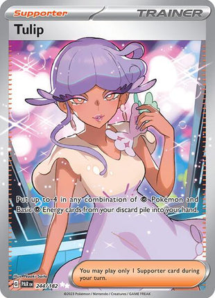Tulip - 244/182 - SV04 Paradox Rift - Holofoil - Near Mint (NM)