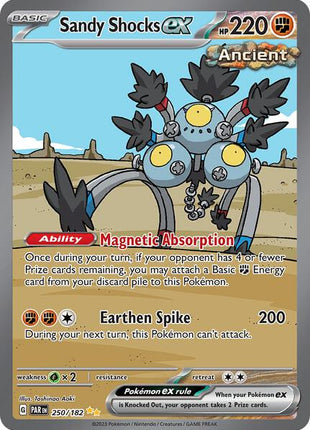 Sandy Shocks ex - 250/182 - SV04 Paradox Rift - Holofoil - Near Mint (NM)