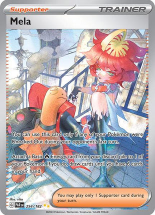 Mela - 254/182 - SV04 Paradox Rift - Holofoil - Near Mint (NM)