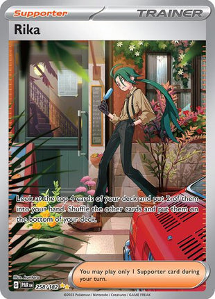 Rika - 258/182 - SV04 Paradox Rift - Holofoil - Near Mint (NM)