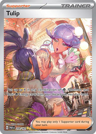 Tulip - 259/182 - SV04 Paradox Rift - Holofoil - Near Mint (NM)
